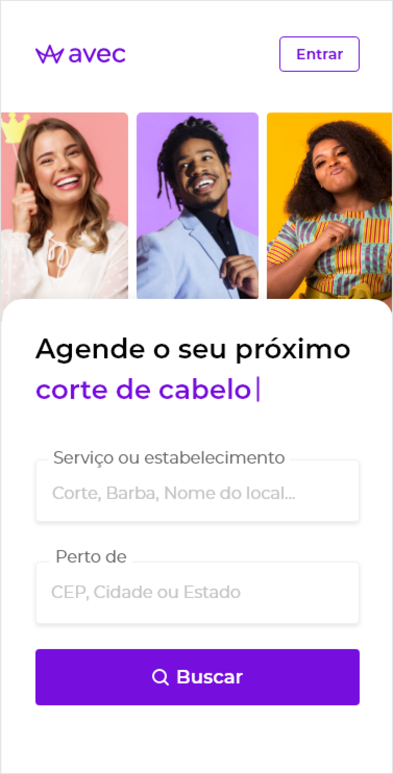 App screen