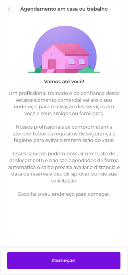 App screen